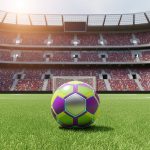Ballon de football en PVC de 1,6 mm au design original pour les clubs, les cadeaux promotionnels, les entraînements ou les commandes sportives en gros - Product Image 2