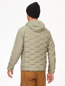 Manteau long d'hiver matelassé à capuche épais rembourré thermique isolé vers le bas mode veste bouffante extérieure pour hommes - Product Image 6