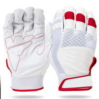 Guantes de Bateo de Béisbol para Hombre al por Mayor, de Pakistán, de Alta Calidad, con Logotipo Personalizado, Transpirables, de Cuero, Deportivos, para Todas las Temporadas