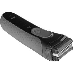 Afeitadora Rotatoria para Hombre con Doble Cuchilla de Acero Inoxidable, Lavable, para Afeitar Cara y Cuerpo, Repuestos, Batería, IPX7, Uso Personal - Product Image 3