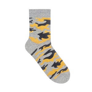 Impresión personalizada Camo patrones Crew calcetines hombres mujeres algodón moda calle estilo diseño uso diario al por mayor ODM Vietnam fábrica - Product Image 3