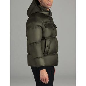 Chaqueta acolchada de invierno de Venta caliente Chaqueta acolchada de moda de manga larga cálida ligera con bolsillos - Product Image 3