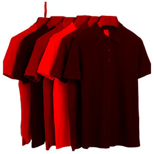 T-shirt en coton 100% pour homme, taille plus, imprimé sur mesure, de haute qualité, manches courtes, respirant, jersey uni, design pour polo - Product Image 6