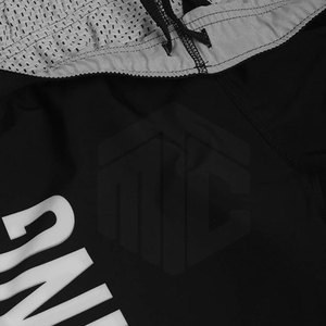 Pantalones cortos deportivos de lucha para hombre, estilo sólido con cierre de cintura elástica para entrenamiento al aire libre - Product Image 6