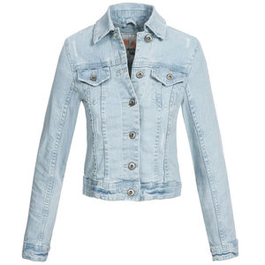 Veste en jean bleu clair pour homme séchage rapide facile à porter veste en jean respirante de style formel pour l'hiver - Product Image 4