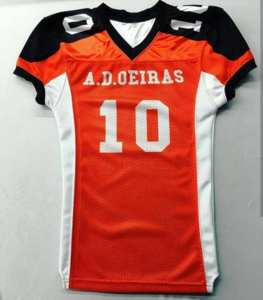 Camiseta de Fútbol Americano Personalizada para Adultos, de Malla y Tela Twill, Manga Corta, Uniforme de Sublimación de Alta Calidad para Hombre - Product Image 5