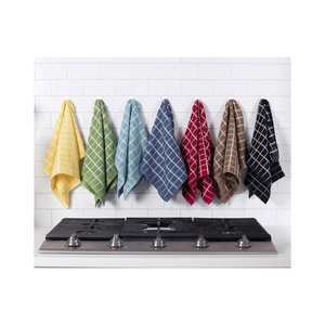 Novelty Design Rectangle Eco Friendly Machine Washable Waffle 100% Organic Cotton Woven GOTS Certified Absorbent Tea Towels - Product Image 6
