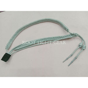 Todo el precio de venta Root Fight Gear 100% alta calidad plata Mylar alambre trenzado hombro cordones uniforme personalizado táctico Aiguillette - Product Image 5