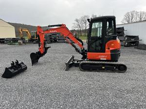 2021 para Kubota, Mini excavadora sobre orugas, maquinaria de movimiento de tierras, componentes centrales, Motor, Motor, bomba, engranaje, Huade hidráulico-Comprar - Product Image 3