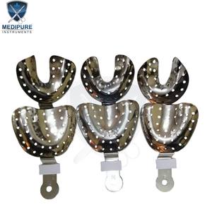 Bandeja de Impresión Dental de Acero Inoxidable Perforada Autoclavable Reutilizable Herramientas de Dentista Instrumentos Quirúrgicos - Product Image 2