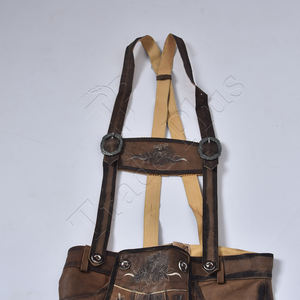 Shorts Lederhosen bavarois sur mesure en gros pour hommes Style unique traditionnel Meilleure offre sur les textiles et les produits en cuir - Product Image 1