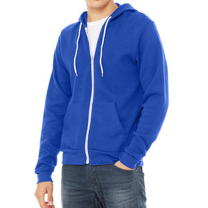 Sudaderas con Capucha para Hombre 2025, 100% Algodón, Corte Regular, con Cierre, Impermeables, Transpirables, Ropa de Invierno, Venta al Por Mayor, Impresión Digital, Teñido Liso - Product Image 3