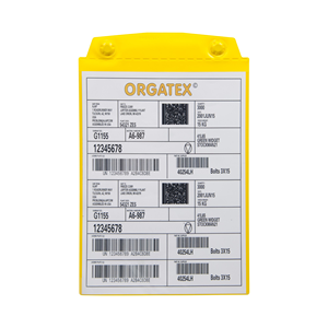 Multi-bolsillo portadocumentos, magnético, Amarillo, A4 vertical, 2 imanes de neodimio (sellados), 10 uds / paquete.- MU2240-04 - Product Image 2