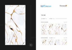 คอลเลคชั่นกระเบื้องพอร์ซเลนเคลือบผิว600x1200มม. เคลือบเงางามโดยคอลเลกชันชั้นนำของอินเดีย - Product Image 2