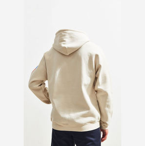 Sudadera con capucha unisex streetwear con hombros caídos de silueta de gran tamaño y material de algodón lavado ideal para capas urbanas y casuales - Product Image 5