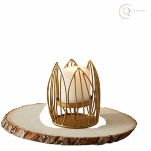 Lanterne porte-bougie décorative en métal pour la fête du Ramadan |   Imperméable et durable, couleur et logo personnalisables - Product Image 6