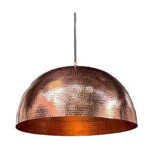 Venta caliente Metal redondo colgante martillado luz colgante cobre antiguo acabado para sala de estar tamaño personalizado forma Color - Product Image 3
