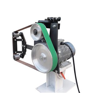 Lijadora y Esmeriladora de Banda Industrial de 110V con Fuente de Alimentación Eléctrica, 2X71 Pulgadas, Vertical y Horizontal, con Conversión de Frecuencia - Product Image 3