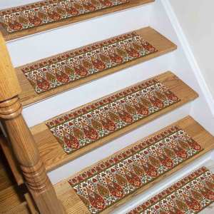 Alfombra con Diseño Kilim, Patrón Botánico, Flores, Azteca, 3D, Pequeña, Regalo, Alfombra para Escaleras - Product Image 3