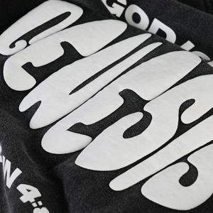 Sudadera con capucha con estampado de soplo de peso pesado de alta calidad, moda de invierno, ropa de calle para hombre, sudaderas con capucha de gran tamaño con hombros caídos - Product Image 4