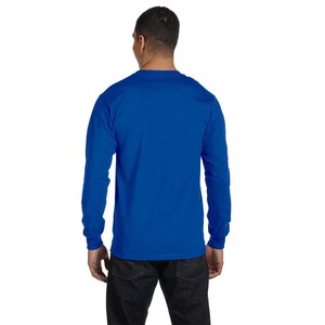 Streetwear en polaire vierge d'hiver bleu royal Pullover Crewneck Sweatshirts - Product Image 2