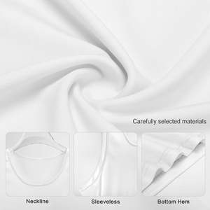 Camiseta sin mangas Lisa para hombre para gimnasio, yoga, correr, fitness y verano informal - Product Image 5