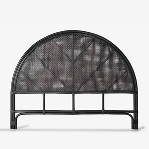 High Quality <b>Vintage</b> Natural Rattan Bed <b>Headboard</b> Bedroom Furniture From Vietnam B2B Factory Nice Price - Product Image 3