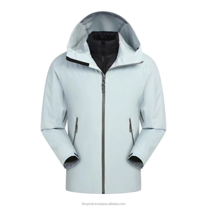 Chaqueta Impermeable, Transpirable y Cortavientos 3 en 1 Unisex Premium con Capucha, Diseño Ecológico, Tallas Grandes, para Deportes al Aire Libre - Product Image 2