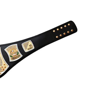 Cinturón de campeonato de lucha libre personalizado de diseño OEM de calidad superior a la venta último cinturón de campeonato auténtico de cuero con piedras - Product Image 3