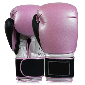 Gants de Muay Thai et de Kickboxing en cuir professionnels de 12 oz et 14 oz pour adultes et mitaines de boxe pour l'entraînement aux arts martiaux - Product Image 3