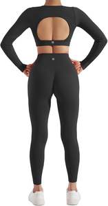 Leggings de Yoga Personalizados de Primera Calidad |   Diseño de Cintura Alta y Sin Costuras |   Talla Grande |   Fábrica OEM y ODM, Venta al por Mayor desde Pakistán - Product Image 6