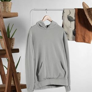 Sudadera con capucha de Terry francés liso de gran tamaño con logotipo personalizado 100% algodón - Product Image 6