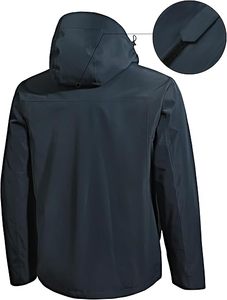 Vêtements de ski d'hiver unisexes OEM 2026 en gros, veste de ski imperméable avec capuche isolée Softshell et pantalon de ski, combinaison de ski - Product Image 3