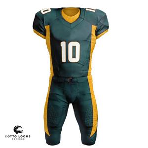 Equipo personalizado OEM camiseta de fútbol americano y uniforme de impresión sublimada nombre y número personalizados - Product Image 4