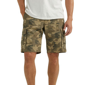 Pantalones cortos informales de algodón para hombre de alta calidad 100% lienzo patrón sólido 3D bordado cintura media cordón pantalones calientes al por mayor - Product Image 1