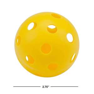 ลูกเบสบอลพลาสติกสำหรับฝึกกลางแจ้งในร่ม - Product Image 1