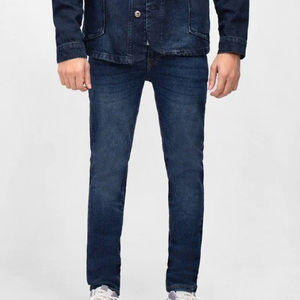 Costume en jean pour homme, de qualité supérieure, au look élégant, décontracté, respirant, pour l'automne, prix de gros, séchage rapide, extensible, pour la vente en ligne - Product Image 4