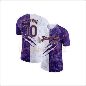 Camisetas de béisbol con logotipo bordado personalizado para hombre, camiseta de béisbol con cuello en V y poliéster 100% para jugadores - Product Image 1