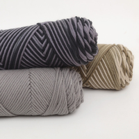 Custom Color 8 Ply 100g Milk Cotton Yarn Super Soft Crochet Knitting Yarn for Sweaters Scarves Hats Baby Clothes and Crafts