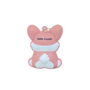 Llaveros con Portamonedas de Animales de Dibujos Animados en 3D Personalizados y Únicos - Goma Ecológica y Aleación de Zinc - Regalo Personalizado - Product Image 6