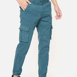 Pantalon cargo pour homme, design unique, coupe droite, taille haute, léger, 100% coton, service OEM, confortable - Product Image 4