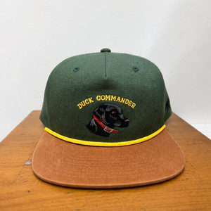 Caza patos Snapback sombreros plano Bill caza temporada gorra lona tela Snapback sombreros al por mayor - Product Image 1