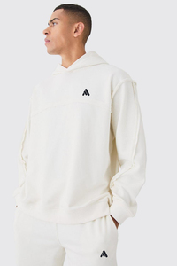 Conjunto Deportivo Informal de Felpa para Hombre, con Capucha, Ecológico, Transpirable, 100% Algodón, de Dos Piezas - Product Image 3