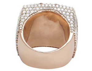 S925 <b>Silver</b> Moissanite Square Cluster <b>Ring</b> for <b>Men</b> Gold Plated Hip Hop Jewelry - Product Image 4
