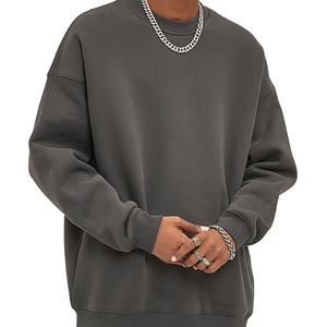 Sweatshirts d'hiver en molleton élégants pour hommes OEM Sweatshirts d'hiver couleur unie Sweatshirts à coupe ample - Product Image 1