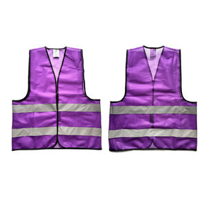 Vêtements personnalisés haute visibilité vêtements de travail réfléchissants en gros gilet de sécurité Construction avec poches pour hommes - Product Image 3