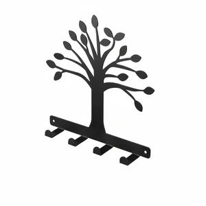 Modern Metal Mountain Silhouette <b>Wall</b> Hook <b>Coat</b> <b>Rack</b> Festive Christmas Home Decoration Bedroom and Office Decor - Product Image 3