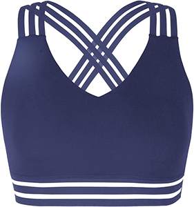 Sujetador Deportivo de Yoga para Mujer de Alta Calidad al por Mayor, con Tela Transpirable Ecológica, Soporte Medio, Tallas y Colores Personalizables - Product Image 6