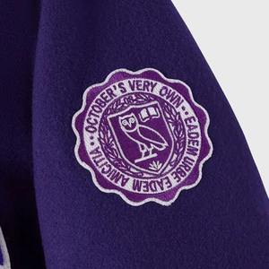 Veste de baseball personnalisée avec logo OEM, col montant, qualité supérieure, tendance, pour équipes scolaires, hiver, teinte, marque, marchandise - Product Image 5