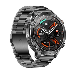 Reloj Inteligente para Hombre AK106 con Correa de Acero Inoxidable, Resistente al Agua IP68, Llamadas por Bluetooth, Monitor de Actividad Física, Batería de 1400 mAh con Duración de 5-10 Días - Product Image 2
